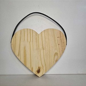 CORACAO PINUS G 28CT COM ALCA COURO