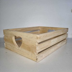 ENGRADADO PINUS 30X20X10CM CORAÇÃO