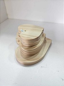 Penca 5 Corações- 14x14cm