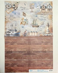 Papel de seda 077- 67,5x46cm