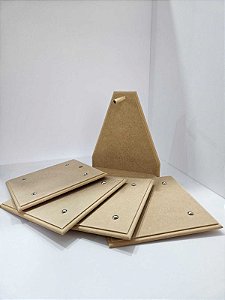 Descanso de panela quadrado- MDF- 20x17x9cm