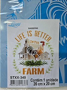Stencil Farm- STXX 349- 20x20cm