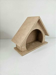Gruta/ Capela em MDF- 13x17x6vm