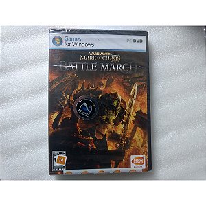 Jogo Warhammer 40000 Mark Of Chaos Para Pc Midia Física Lacrado