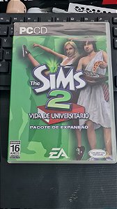 Jogo The sims 2 Vida de Universitário Pc Original Mídia Fisica