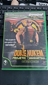 Jogo Duke nukem projeto manhattan Pc Original Mídia Fisica
