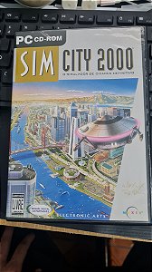 Jogo Sim city 2000 Pc Original Mídia Fisica Br