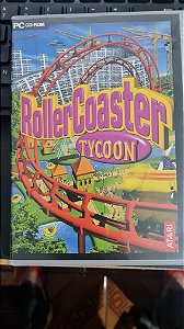 Jogo Roller coaster Pc Original Mídia Fisica Br