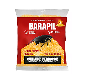Barapil Baraticida Granulado Pacote 25g Dipil