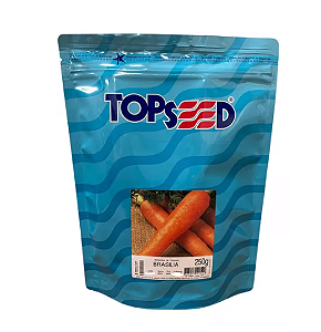 Sementes de Cenoura Brasília Topseed Premium - 250g