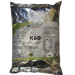 Fertilizante K60 Potassio Para Foliar Pó Soluvel 1kg