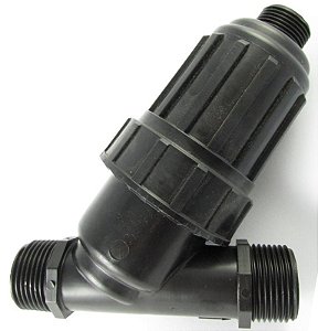 Filtro de Tela Inox 1” – 120 Mesh | Vazão 5.000 L/h para Irrigação