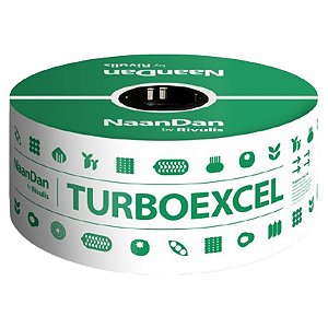 Mangueira de Gotejamento Turbo Excel 16mm 8mil 1.6 L/h 50cm 1000m - Naandan by Rivulis