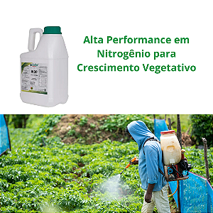 Fertilizante Ureia Adubo Liquido Nitrogênio Foliar - 5 Litros