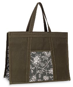 Bolsa de mão rústica