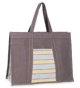 Bolsa de mão rústica