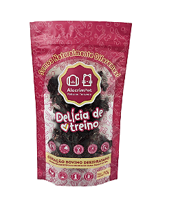 Petisco Natural Delicia de Treino (Coração Bovino)