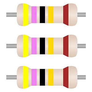 ROHM SFR25 Resistor Filme Metálico 47R 0.5W 1% - Kit 100 Peças
