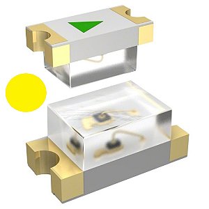 HSMY-C190 LED SMD Amarelo Difuso 0603 8mcd 586nm Broadcom