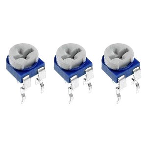 Trimpot Ajustável 200R 201 Tipo Horizontal RF-637