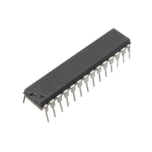 CI ATMEGA8-16PU Atmel Microcontrolador 16MHz PDIP-28 Through Hole