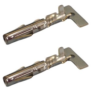 A10204BS-2 - Terminal Tubo Fêmea para Crimpagem de Cabos 0.32–0.82mm²