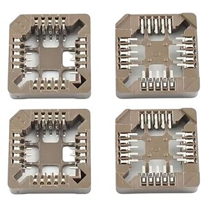 PLCC 20-Pin SMD Socket – Soquete para Encapsulamento PLCC20