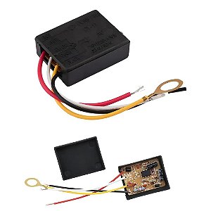 Dimmer de Toque Preto Bivolt 40W com 3 Níveis para Abajures
