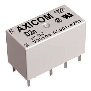 Axicom D2n V23105A5401A201 – Relé Miniatura 5V 3A DPDT