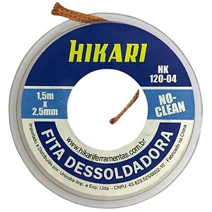 Malha Dessoldadora Profissional Modelo Hikari HK-120-04 - 2,5mm
