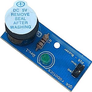Buzzer Passivo 5V Tipo Módulo com LED – Modelo GBK P15