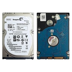 Disco Rígido 500GB Seagate 2.5” SATA para Laptop - Semi-novo Testado