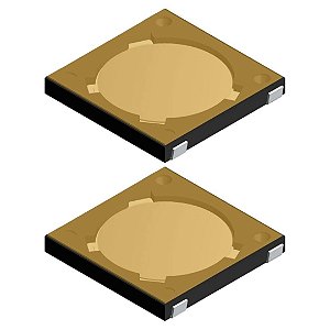 TJ-416-V-T/R Diptronics - Interruptor Tátil SMD 4 Terminais 4.4×4.4 mm