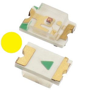 LED Indicador Amarelo SMD 0805 590nm HT-170Y