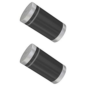 1N6478-E3/96 Diodo Retificador SMD 50V 1A DO-213AB Alta Confiabilidade