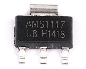 AMS1117-1.8 Regulador LDO 800mA SMD