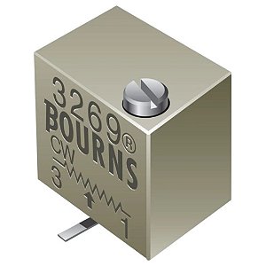 Potenciômetro Trimmer SMD 1MΩ 1/4W Multivoltas 10% (3269W-1-105GLF)