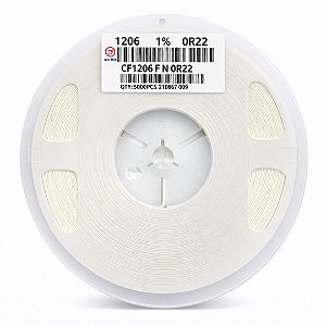Resistor 0R22 Ohm 1206 1% 1/4W CFLE06F N 0R22 – 5000PCS