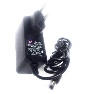 Fonte de Alimentação 12VDC 1A Plug 5.5x2.1mm Bivolt