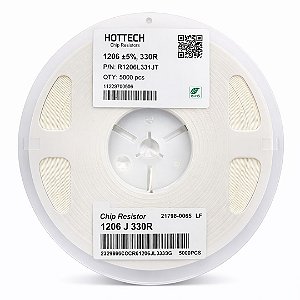 Resistor 330R 1206 1/4W 5% RI1206L331JT – 5000PCS