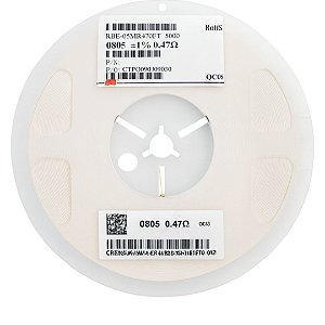 Resistor 0R47 Ohm 0805 1/8W 1% RBE-05MR470FT – 5000PCS