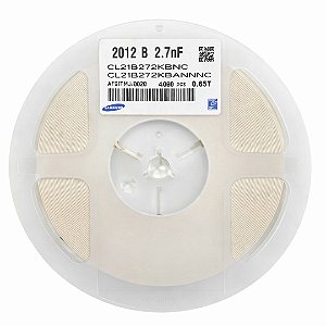 CL21B272KBNC Samsung - Capacitor 2.7nF 50V X7R 0805 (4.000 Peças)