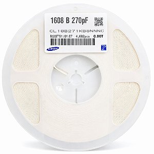 CL10B271KB8NNNC - Capacitor 270pF 50V X7R 0603 (1608) 10% - Rolo 4K