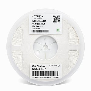 Resistor SMD 1206 4.7Ω 1/4W 5% Thick Film (RI1206L4R7JT) Rolo 5000