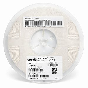 Resistor 6.8K SMD 0805 1% 0.125W WR08X6801FTL - Rolo 5.000 Peças