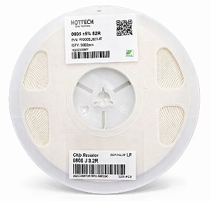 Resistor 82 Ohms SMD 0805 1/8W 5% RI0805L820JT – Carretel 5000 Peças