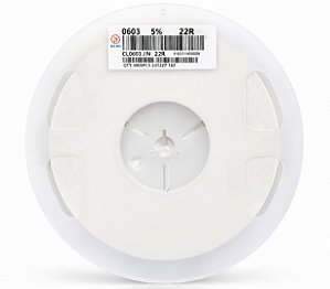 CL0603JN22R Resistor SMD 22 Ohms 0603 5% – Bobina 5.000 Unidades