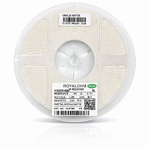 Resistor 18KΩ SMD 0805 1/8W 5% Royalohm 0805W8J0183T5E – 5.000 Unidades