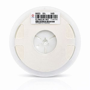 Resistor 1K8 SMD 0603 1/10W 5% Yageo CL0603JN1K8 – 5.000 Unidades