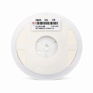 Resistor SMD 1Ω 0805 1/8W 5% Rolo 5000 Unidades